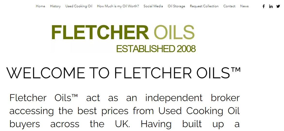 Fletcher Oils™ site Launches